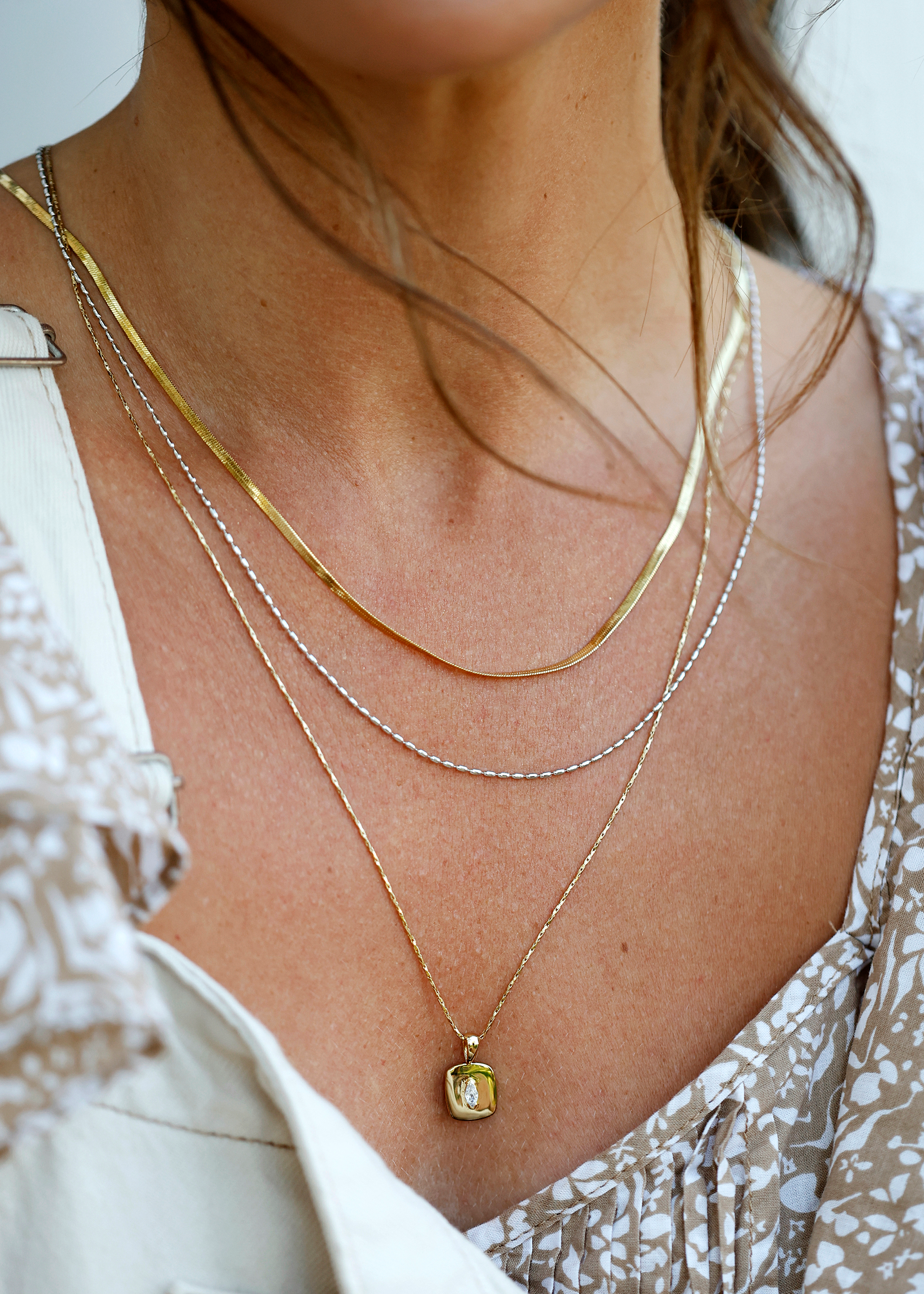 Maple Necklace Set of 2