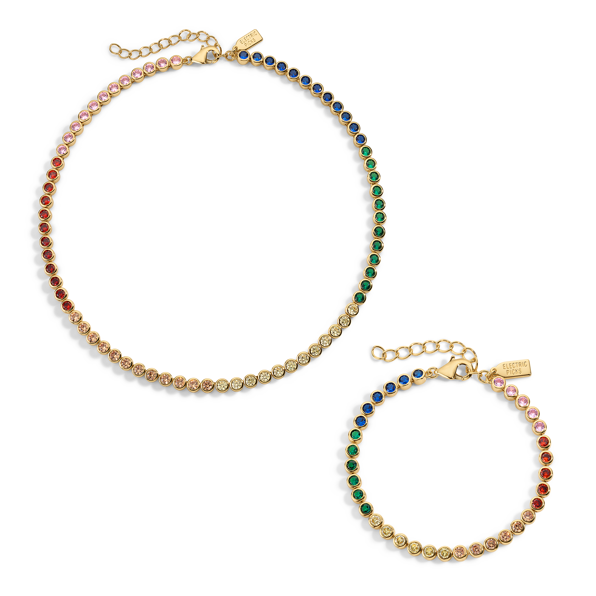 Rainbow Caviar Set of 2