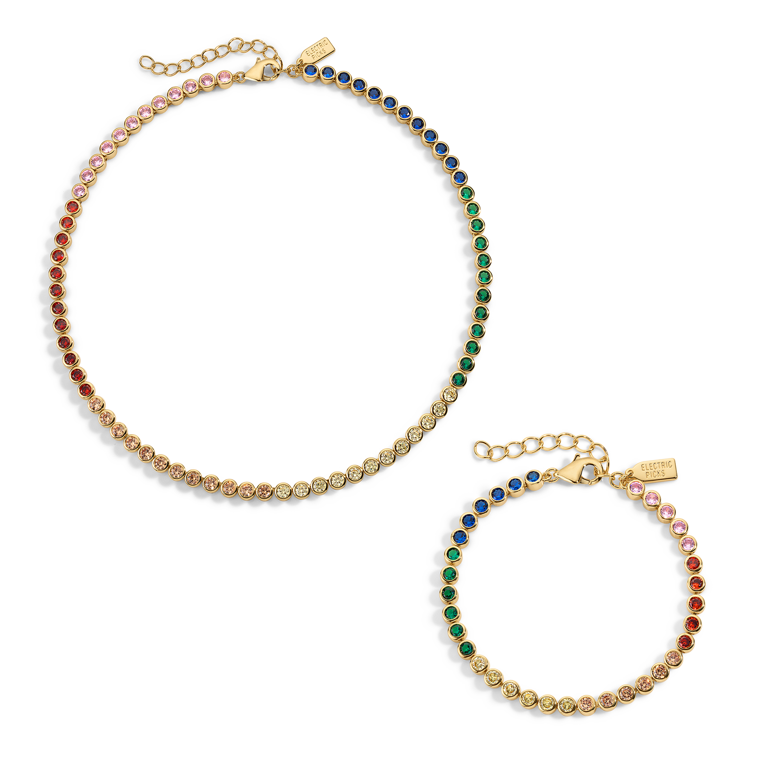 Rainbow Caviar Set of 2