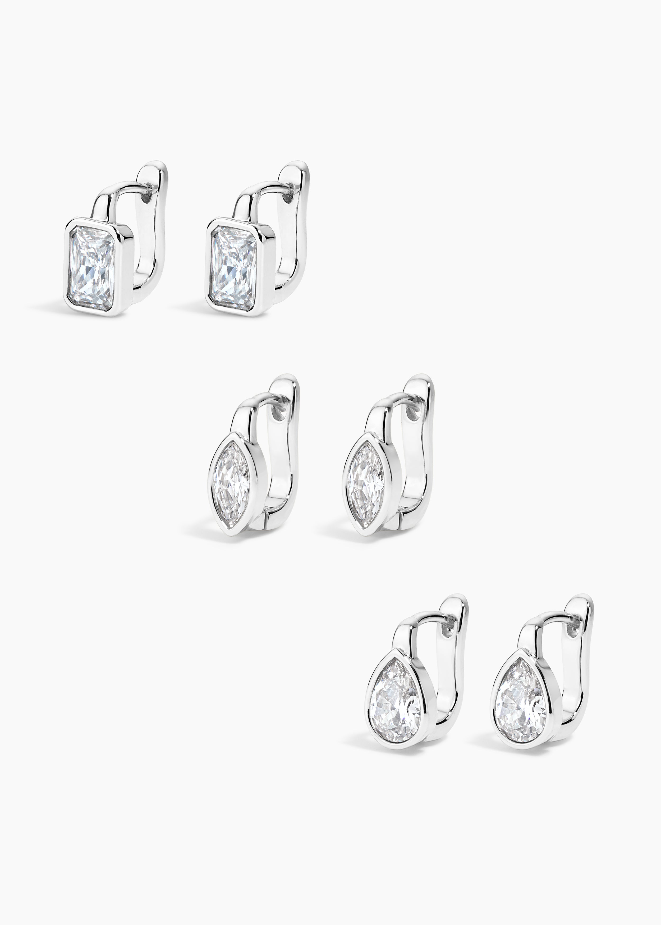 Take Shape Earring Set of 3