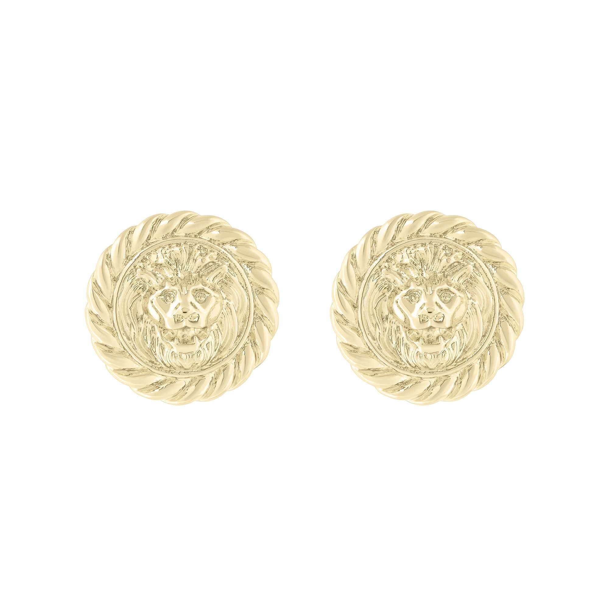 Lion's Head Earrings