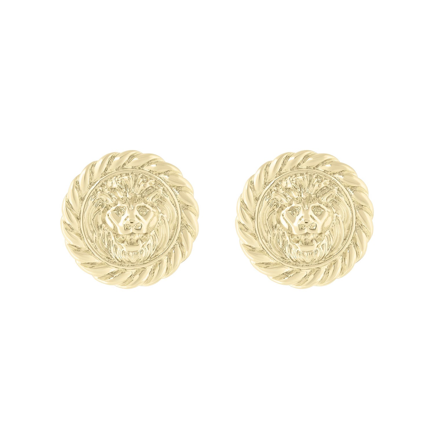 Lion's Head Earrings